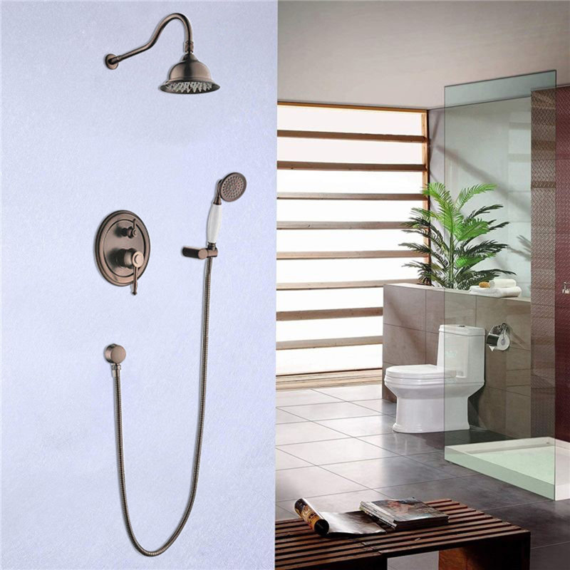 FontanaShowers Napoli Rain Bath Volume Control Complete Shower System
